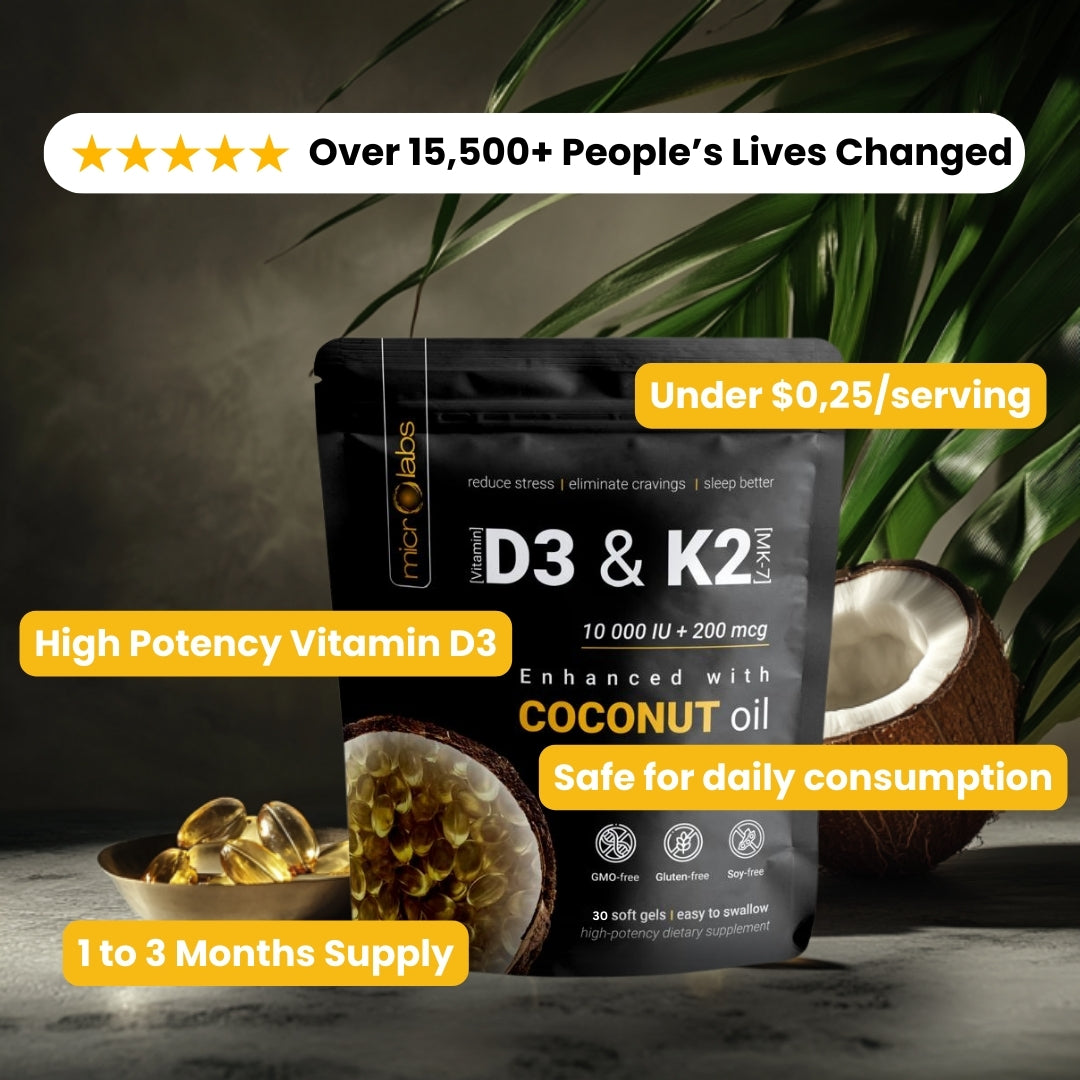 High-Potency Vitamin D3 & K2