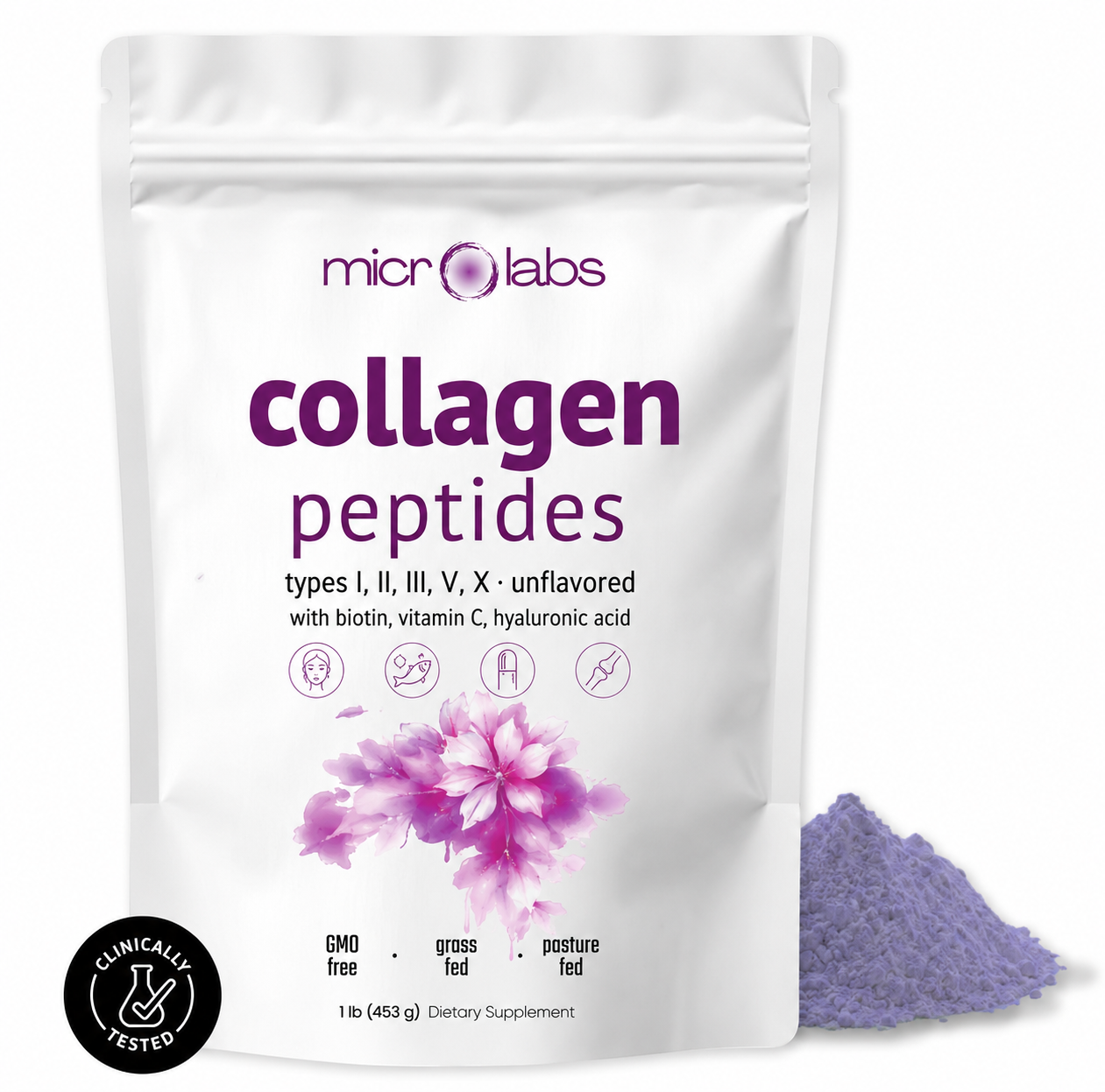 Péptidos de colágeno de Microlabs