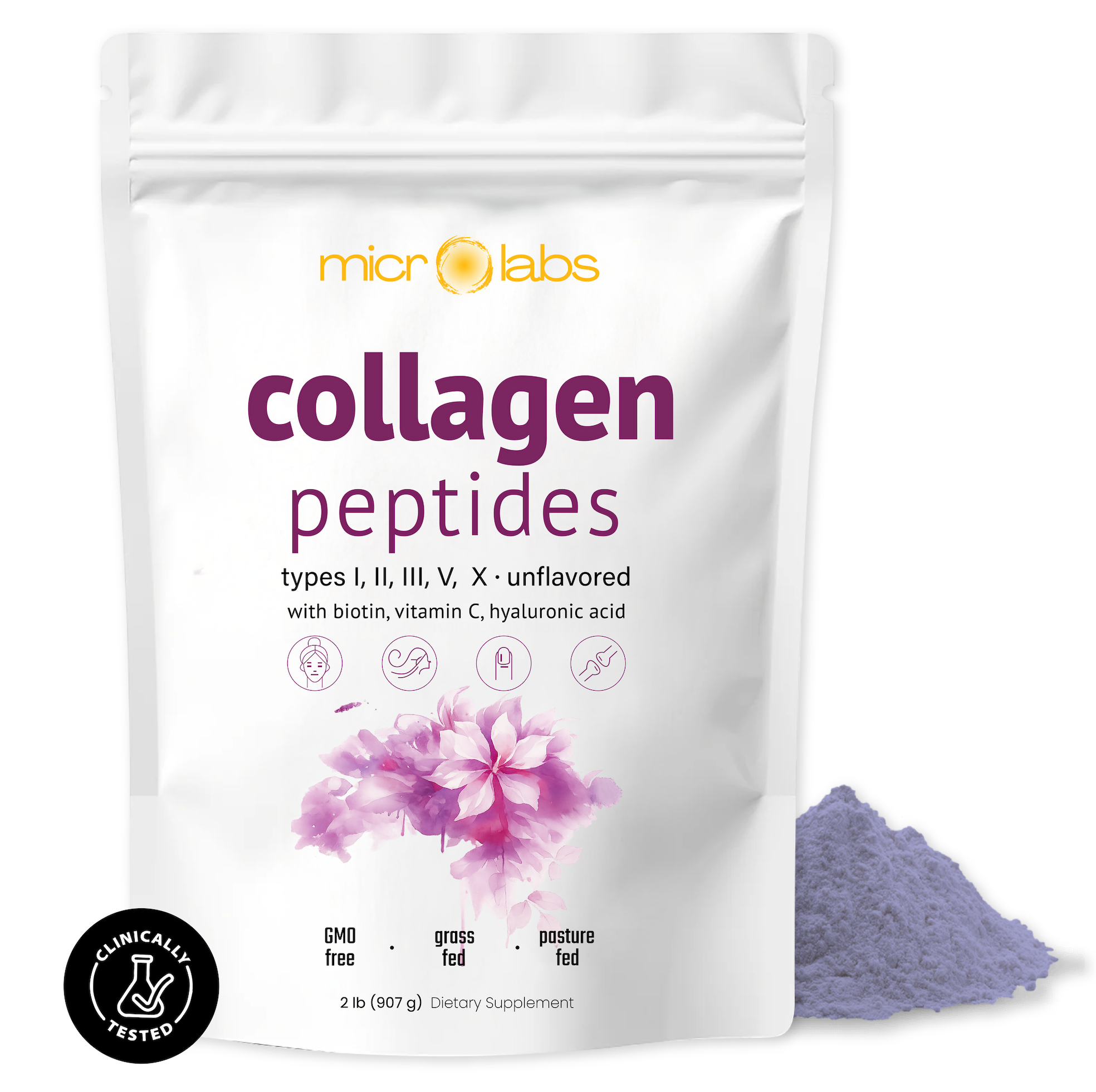 Péptidos de colágeno de Microlabs