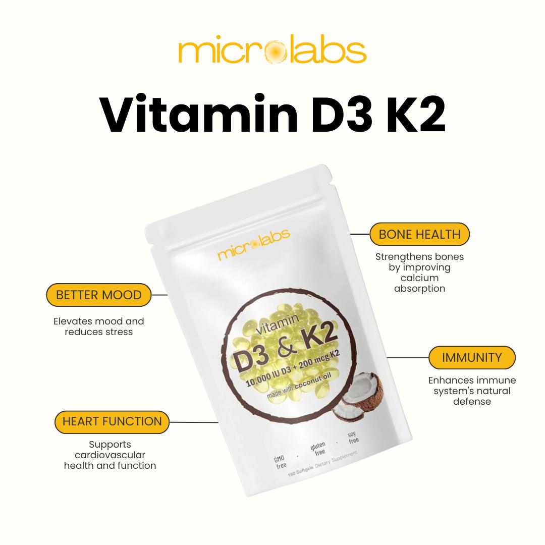 High-Potency Vitamin D3 & K2