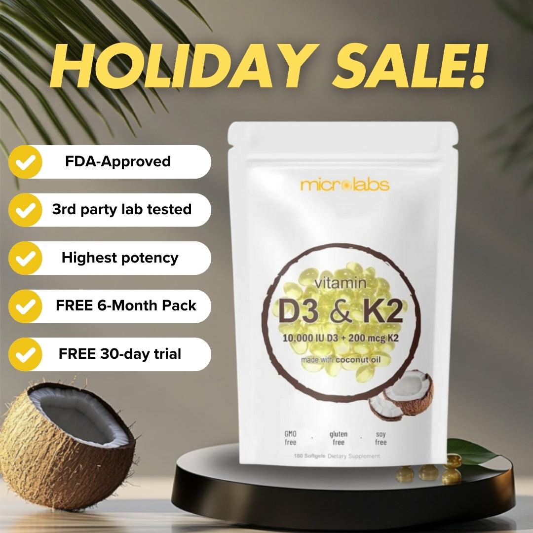 High-Potency Vitamin D3 & K2