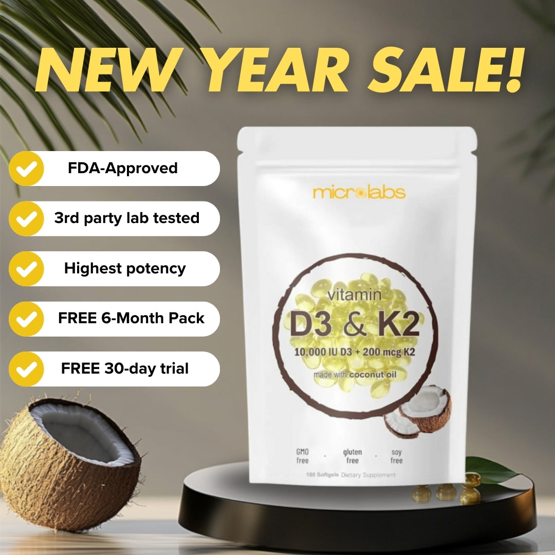 High-Potency Vitamin D3 & K2